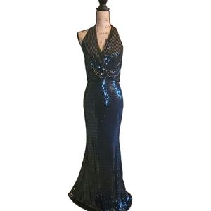 Calvin Klein Sparkling Gown, Size 2